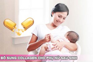 Mẹ sau sinh đang cho con bú có uống được collagen không?