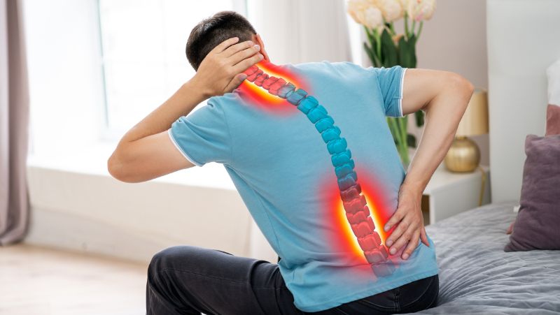 Giải pháp giảm đau lưng khi nằm nệm lò xo